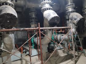 PICTURE OF CONSTRUCTION INSTALLATION PUMP STATION REFRIGERATION SYSTEM