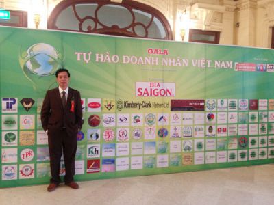 Tham gia Gala tự hào doanh nhân Việt Nam